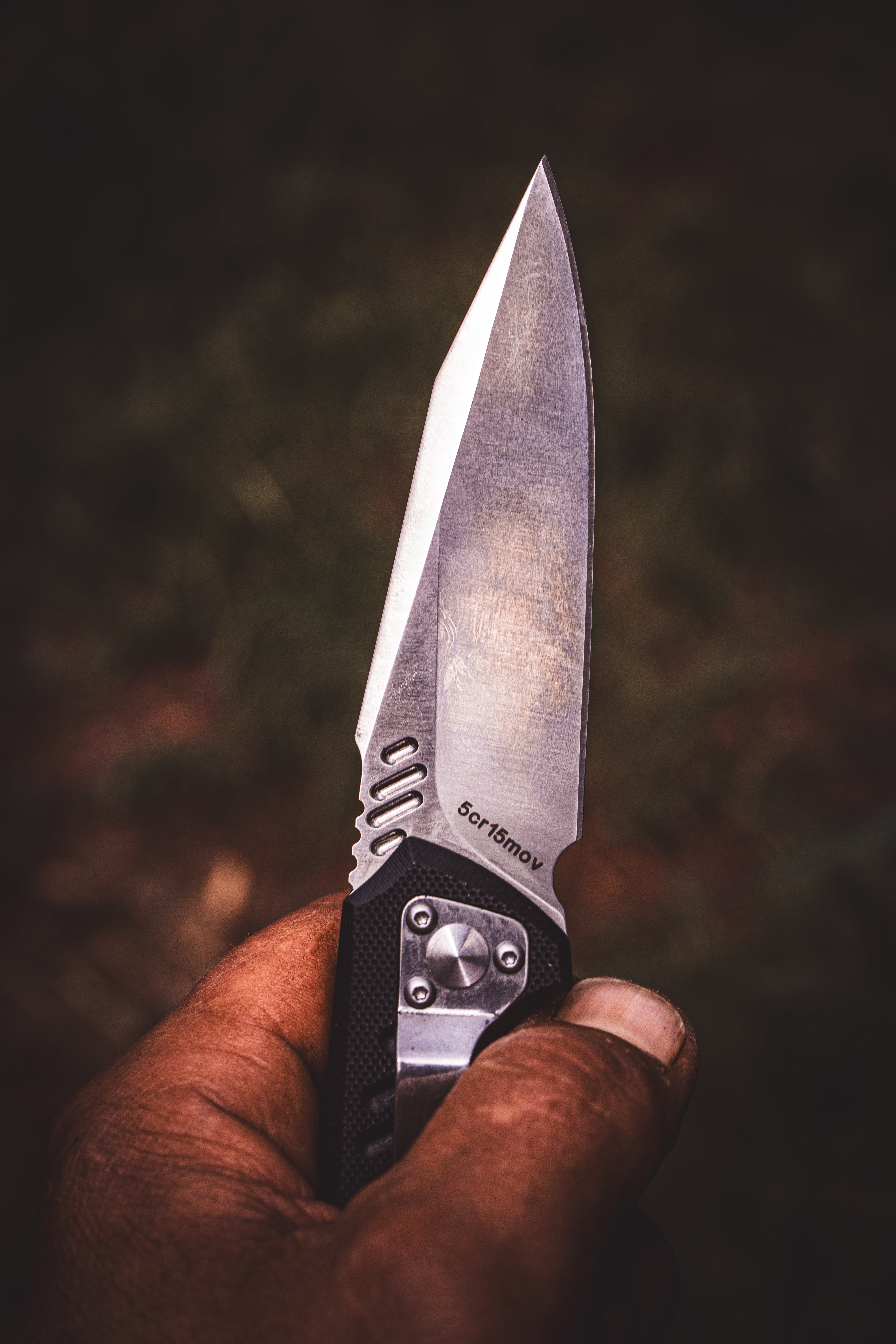 Outdoor folding knife Belleza silver