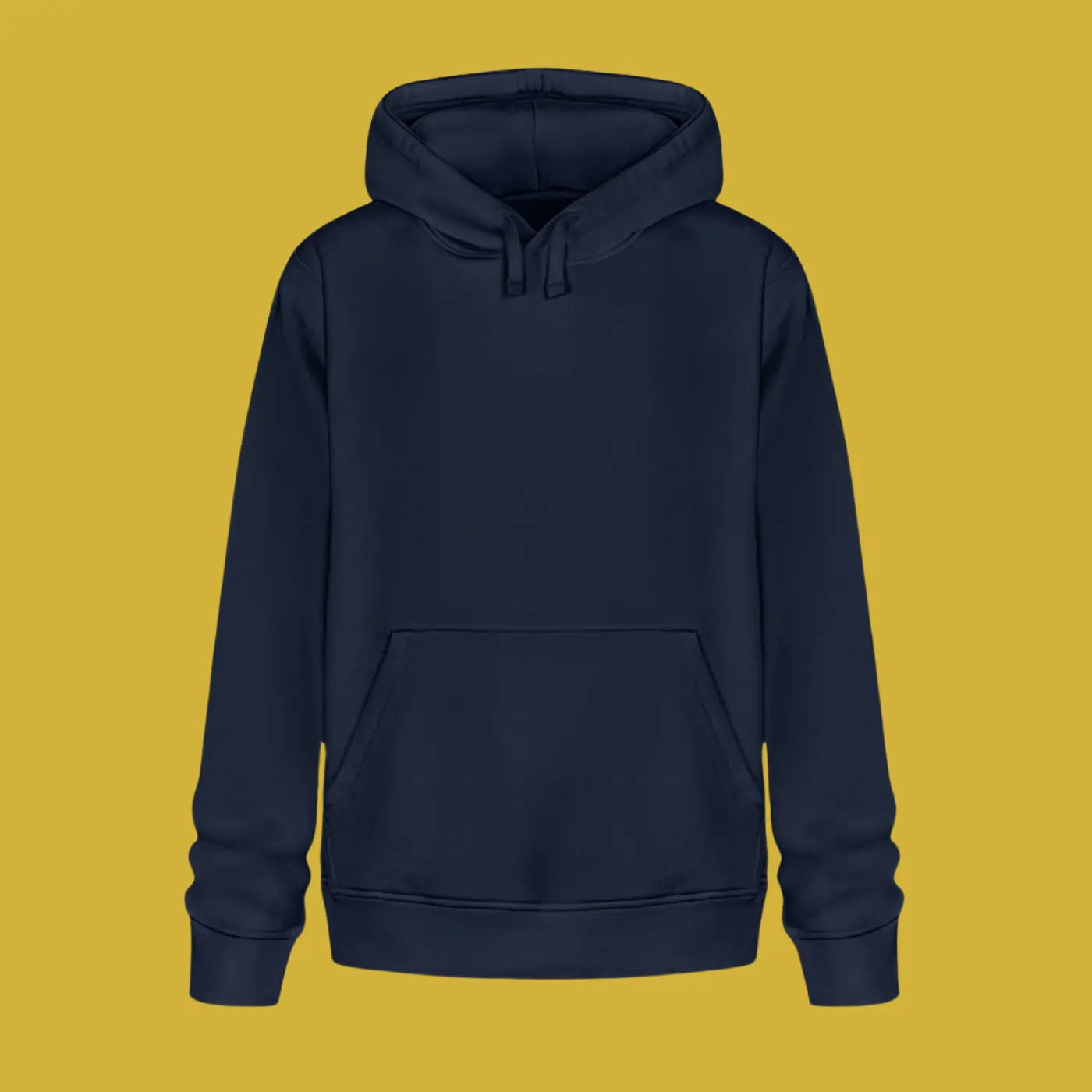 Unisex Bio Hoodie von Piranha Outdoor aus Bio-Baumwolle Organic Cotton in Farbe French Navy