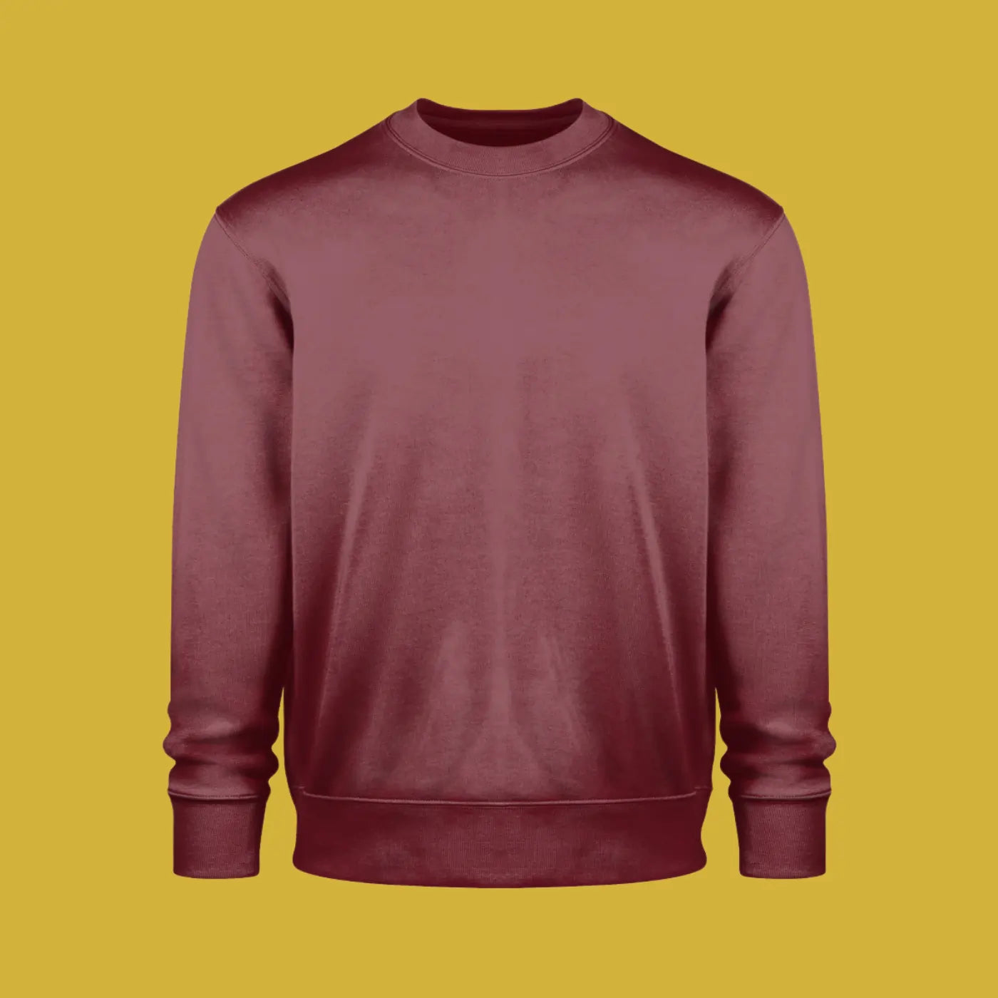 Unisex Premium Bio Sweatshirt von Piranha Outdoor aus Bio-Baumwolle Organic Cotton in Farbe Burgundy