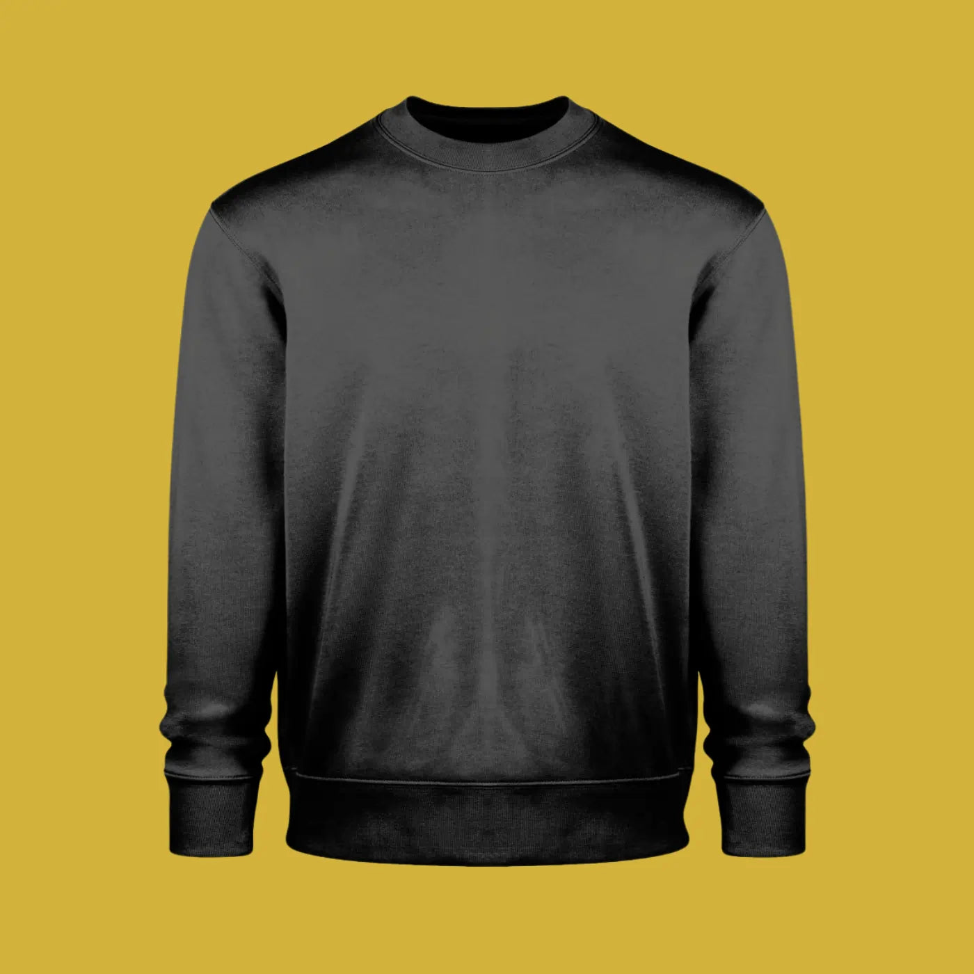 Unisex Premium Bio Sweatshirt von Piranha Outdoor aus Bio-Baumwolle Organic Cotton in Farbe Schwarz