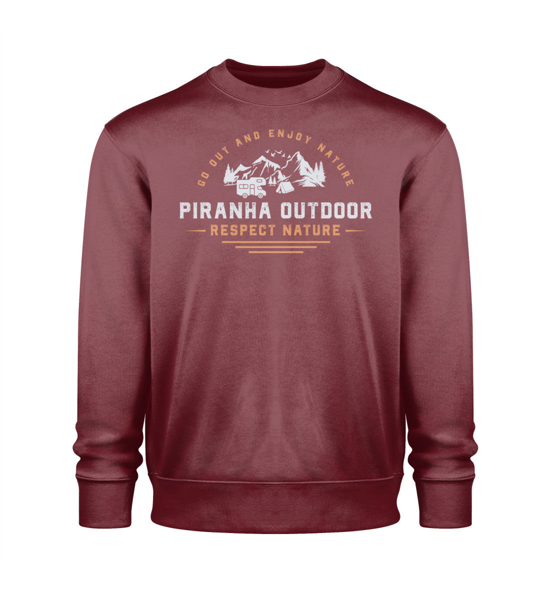 piranha-outdoor-camper-leben-changer-sweatshirt-2-0-st-st Burgundy-6974