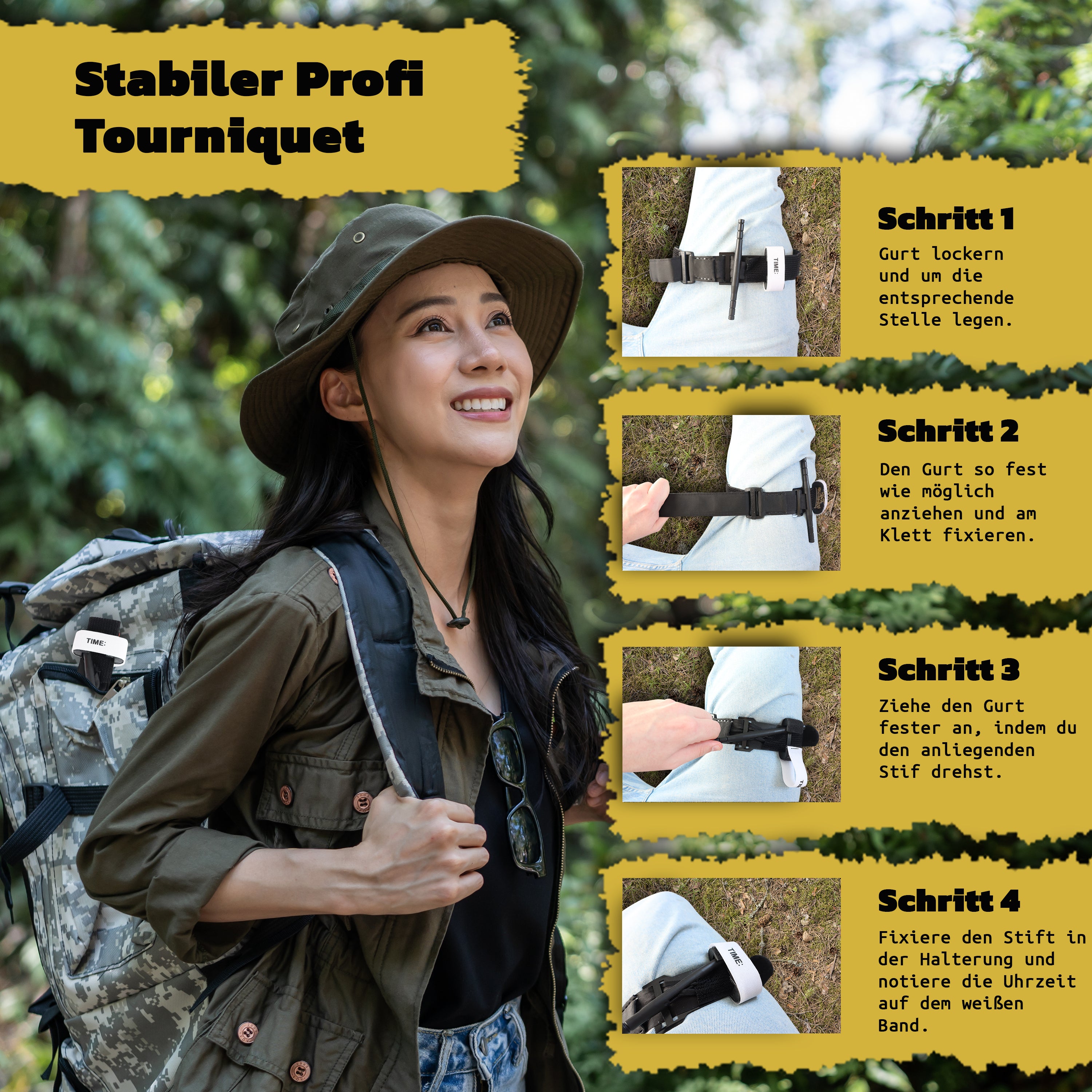 Survival Kit 63 in 1 in (Rot)