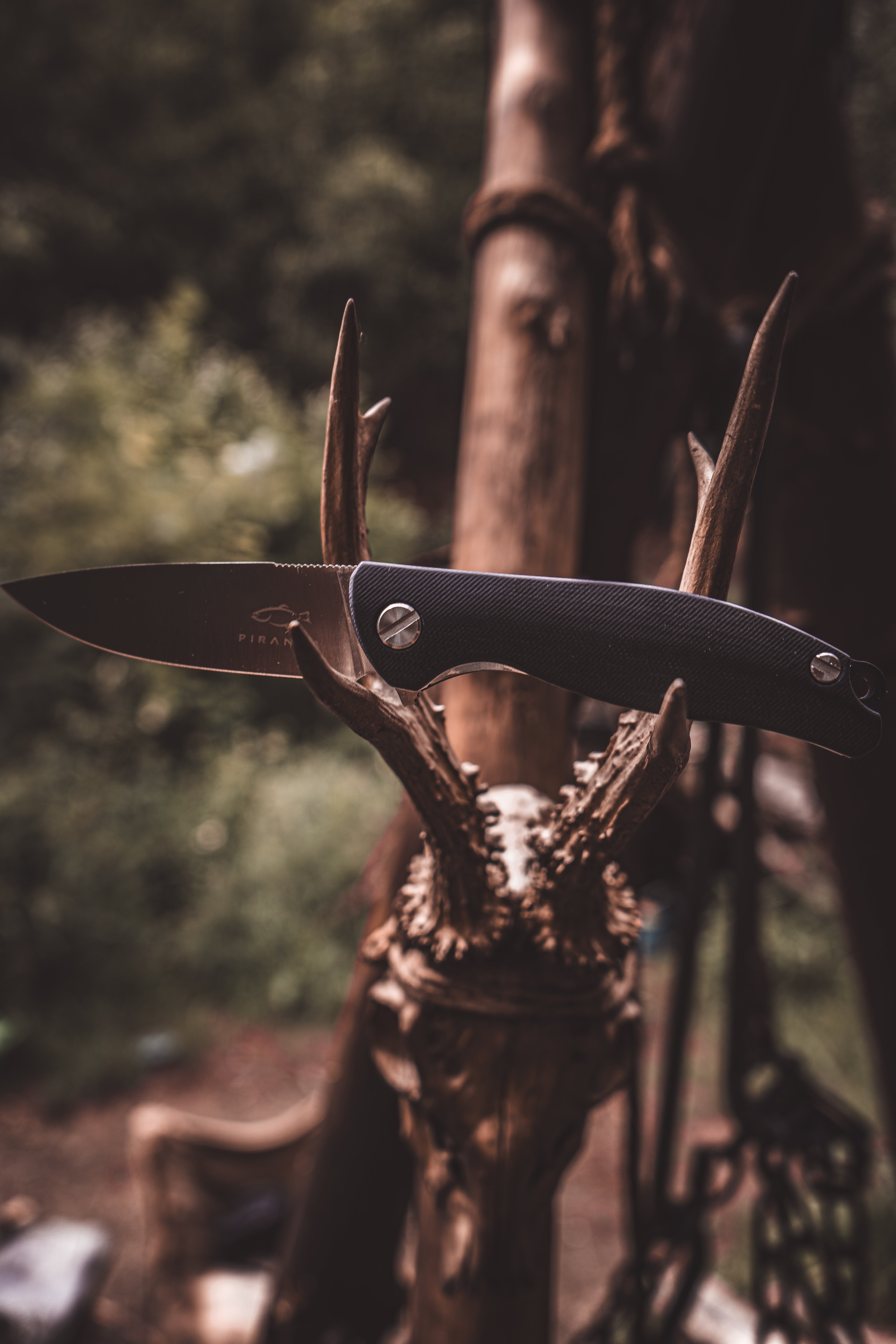 Bushcraft Messer Outdoor – D2 Stahl Klappmesser – Camping Survival Knife – G10 Griff - Silber