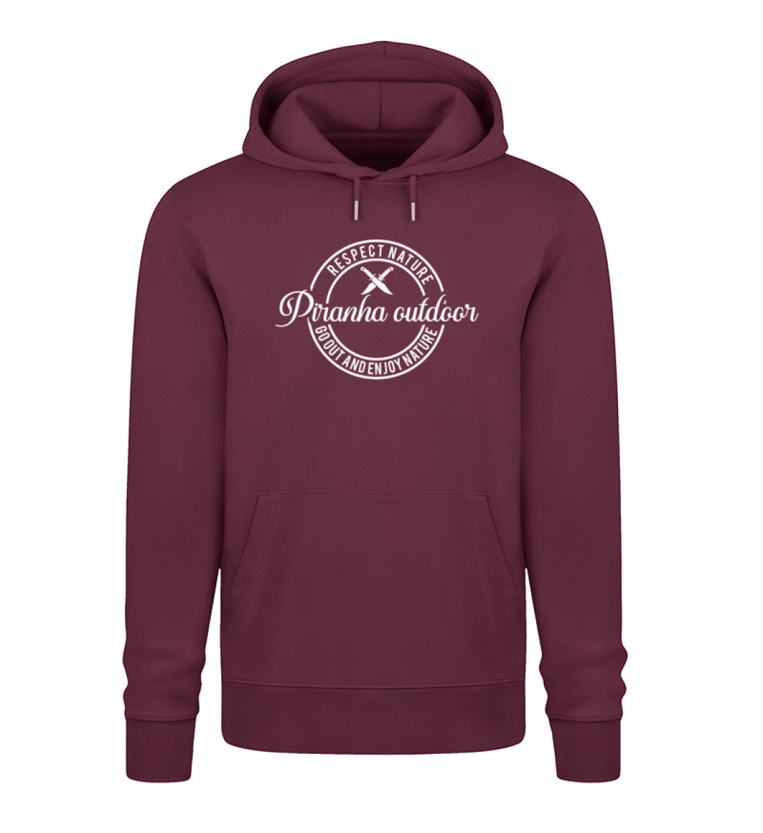 piranha-outdoor-abenteuer-pur-unisex-organic-hoodie-2-0-st-st-1 Burgundy-839