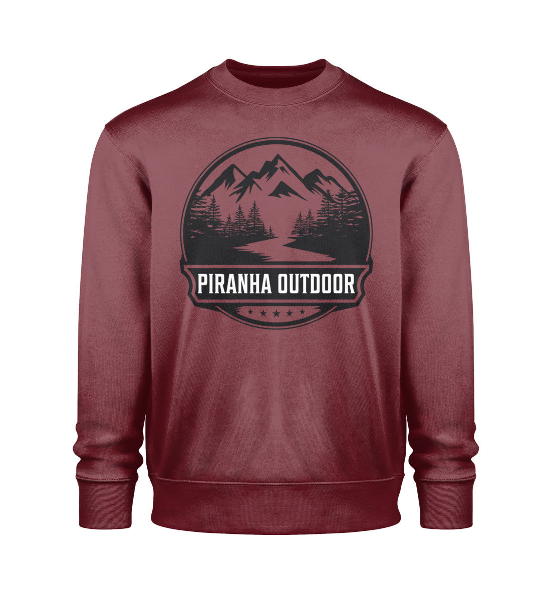 piranha-outdoor-berg-abenteuer-changer-sweatshirt-2-0-st-st Burgundy-6974