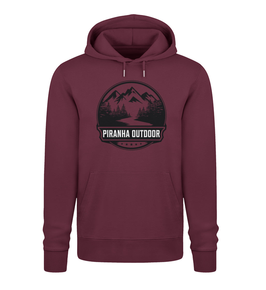 piranha-outdoor-berg-abenteuer-unisex-organic-hoodie-2-0-st-st-1 Burgundy-839