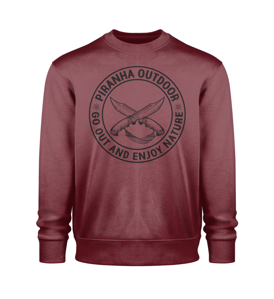 piranha-outdoor-freiheit-entdecken-changer-sweatshirt-2-0-st-st Burgundy-6974