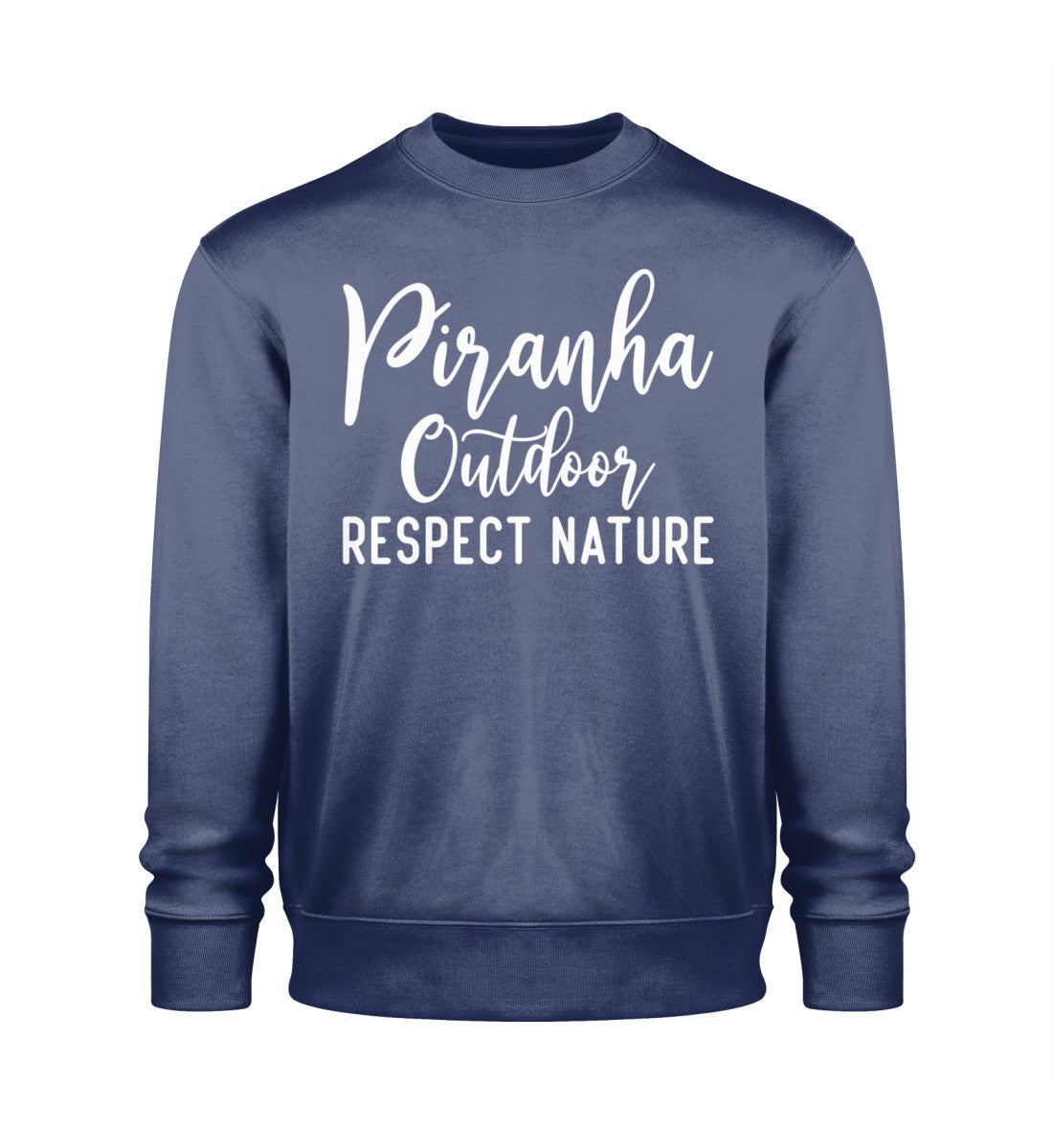 piranha-outdoor-natur-respekt-unisex-premium-sweatshirt French Navy-6057